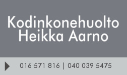 Kodinkone- ja Kylmäkonehuolto Aarno Heikka logo